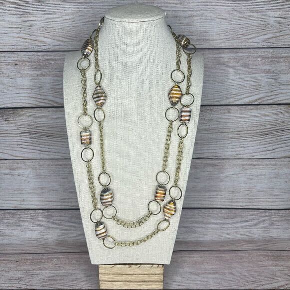 Beaded Twist Necklace - Picture 1 of 5
